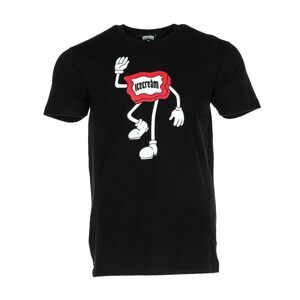 Ice Cream Wave Short Sleeve Tee Black LG